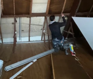 Dépose de lambris 2